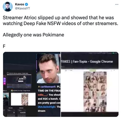 atrioc watching deep fake|where is atrioc today.